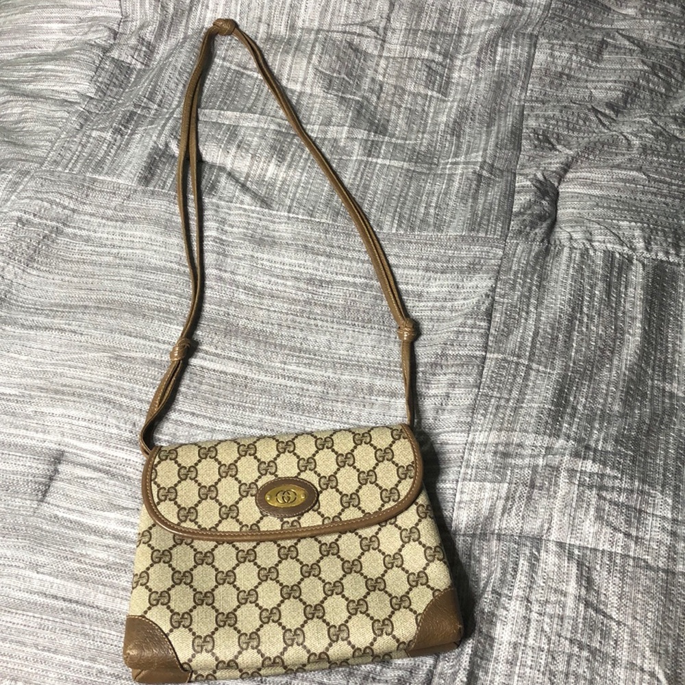 Vintage GUCCI brown purse